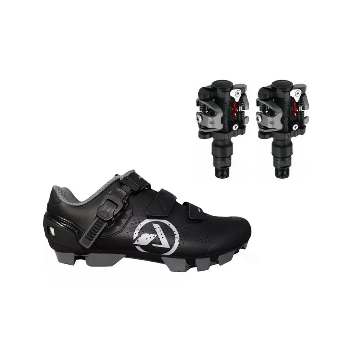 KIT Sapatilha MTB Absolute Wild + Pedal Wellgo M919 KIT Sapatilha MTB Absolute Wild + Pedal Wellgo M919