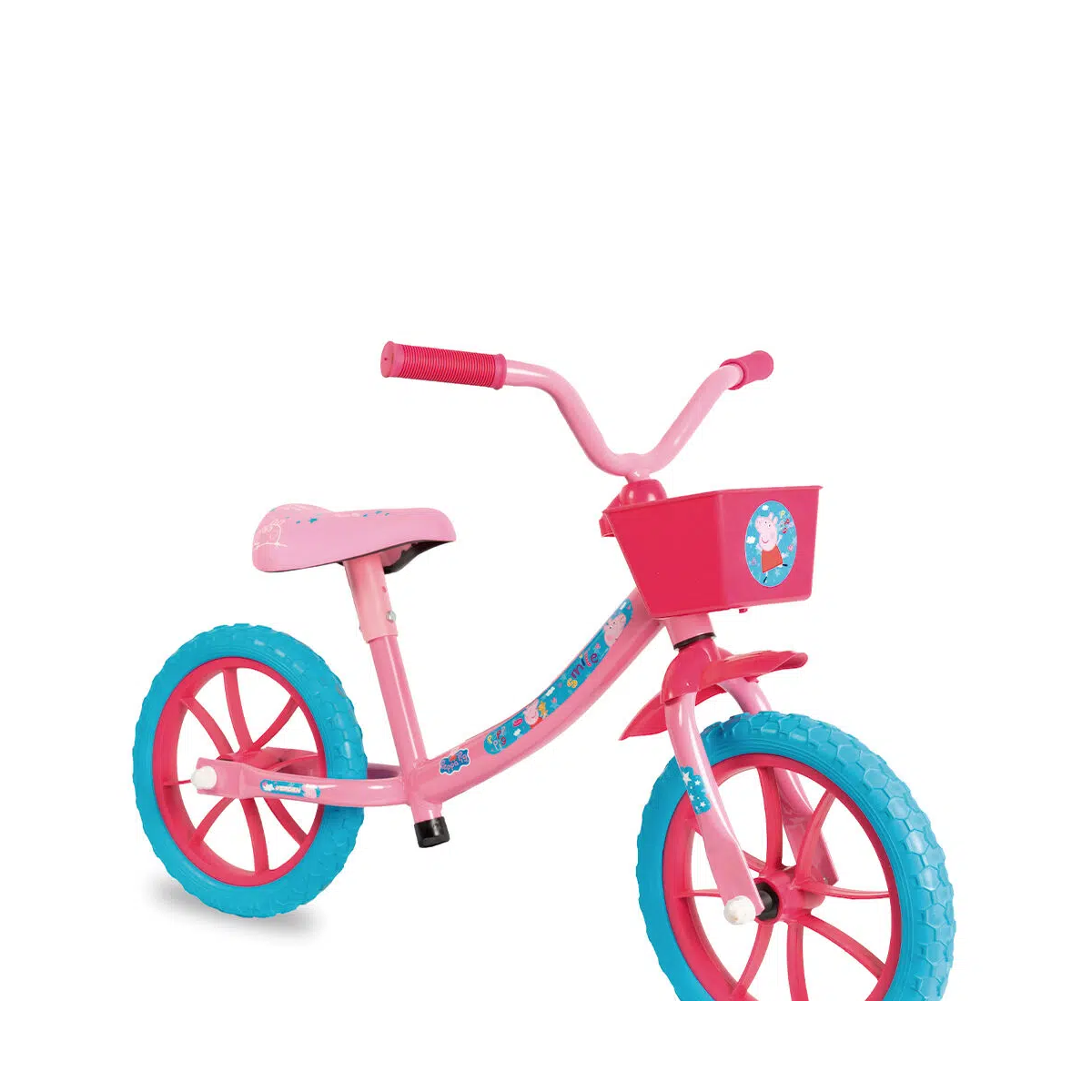 Balance Bike Verden Peppa Pig Rosa Infantil sem Pedal
