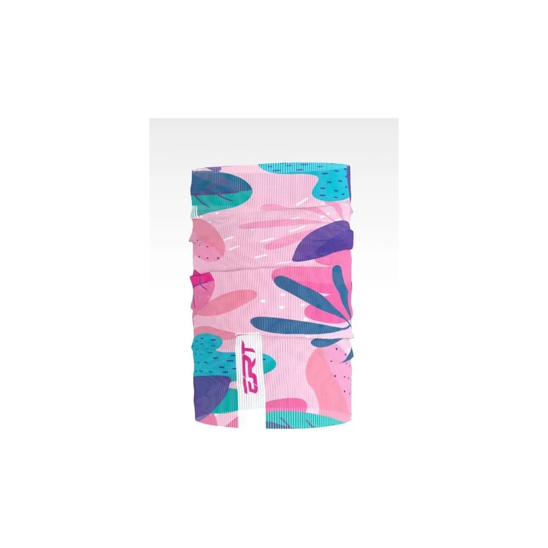 BANDANA CICLISMO ERT FLORAL ROSA