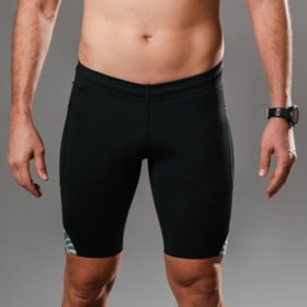 BERMUDA RUNNING WOOM BERLIM SERIES MASCULINA PRETO/VERDE