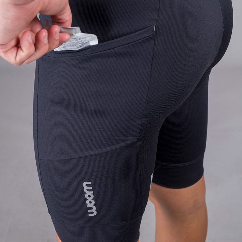 BERMUDA RUNNING WOOM LIGHT RUN PRETO MASCULINA