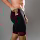 BERMUDA RUNNING WOOM LONDON SERIES MASCULINO PRETO/VERMELHO