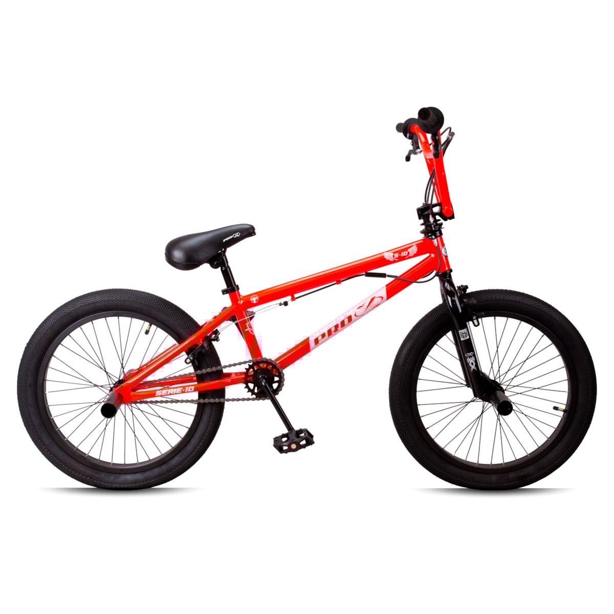 BICICLETA BMX PRO-X SERIE 10 ARO 20 C/ ROTOR E PEDALEIRA