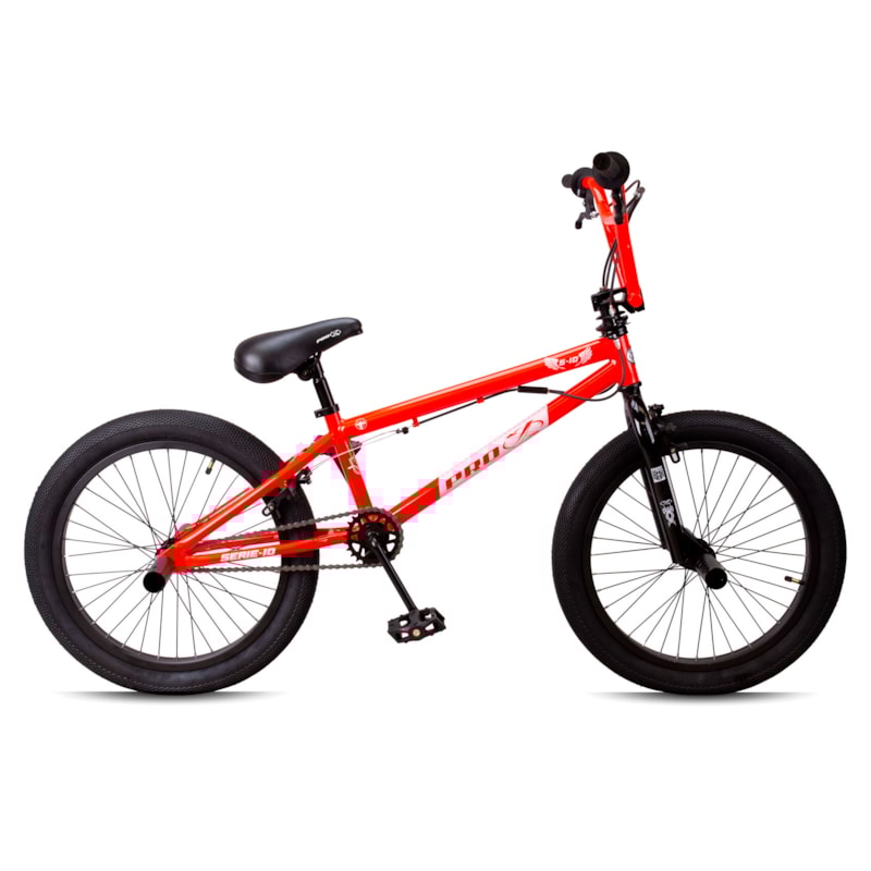 BICICLETA BMX PRO-X SERIE 10 ARO 20 C/ ROTOR E PEDALEIRA
