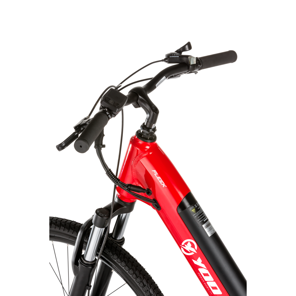 BICICLETA ELETRICA AUTOPROPELIDO YOO FLEEK TOURNEY 7V ARO 26