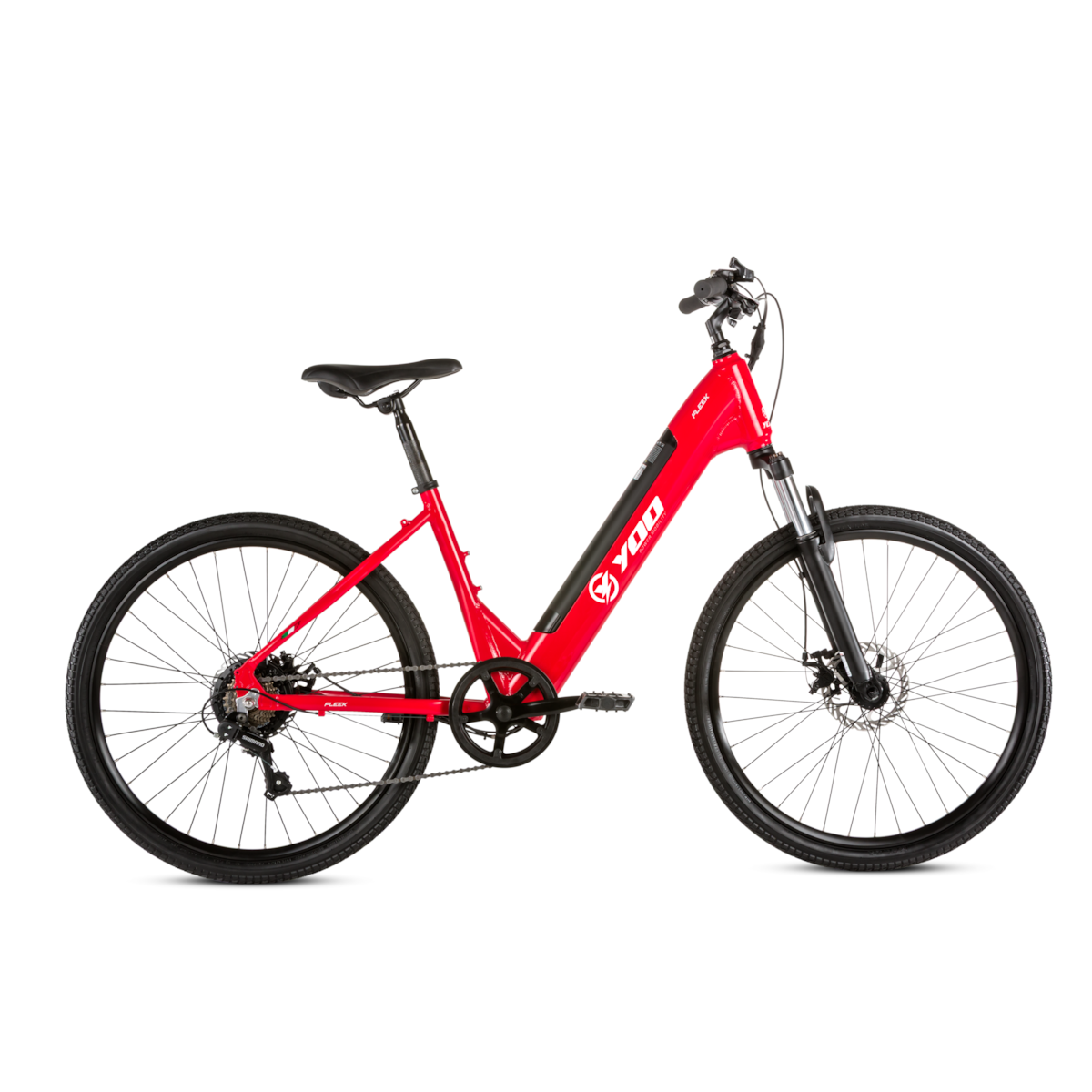 BICICLETA ELETRICA AUTOPROPELIDO YOO FLEEK TOURNEY 7V ARO 26