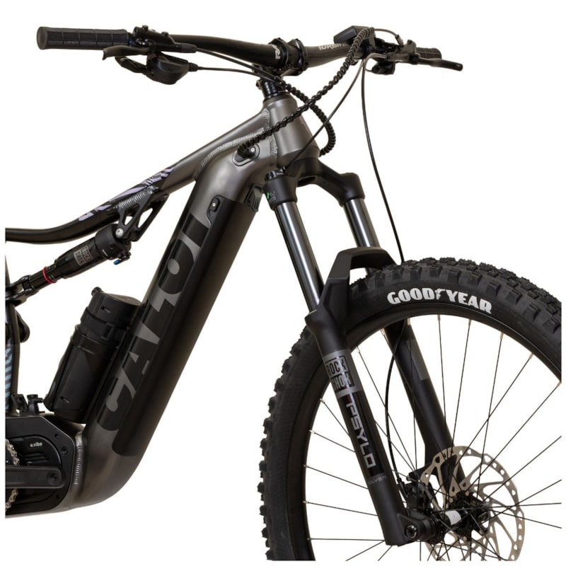 Bicicleta Elétrica Caloi E-vibe Lift Cinza