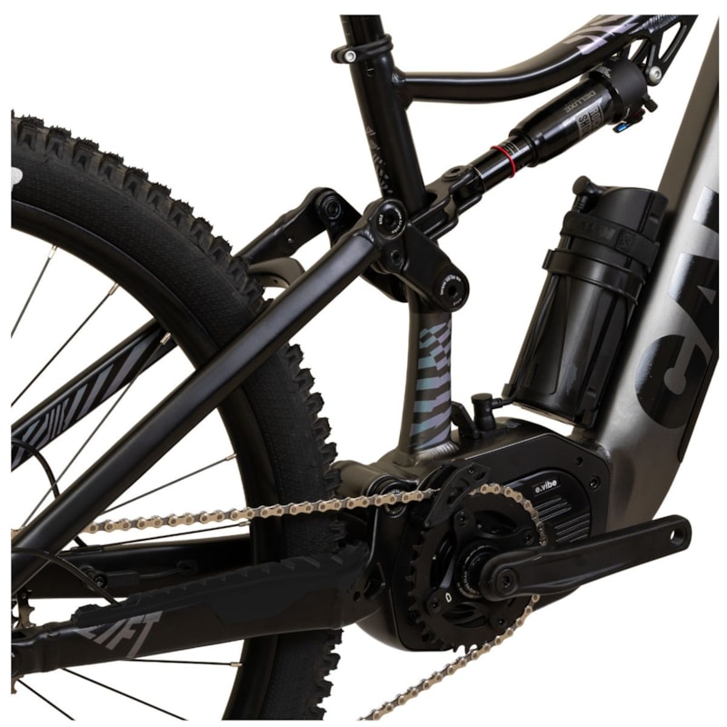 Bicicleta Elétrica Caloi E-vibe Lift Cinza