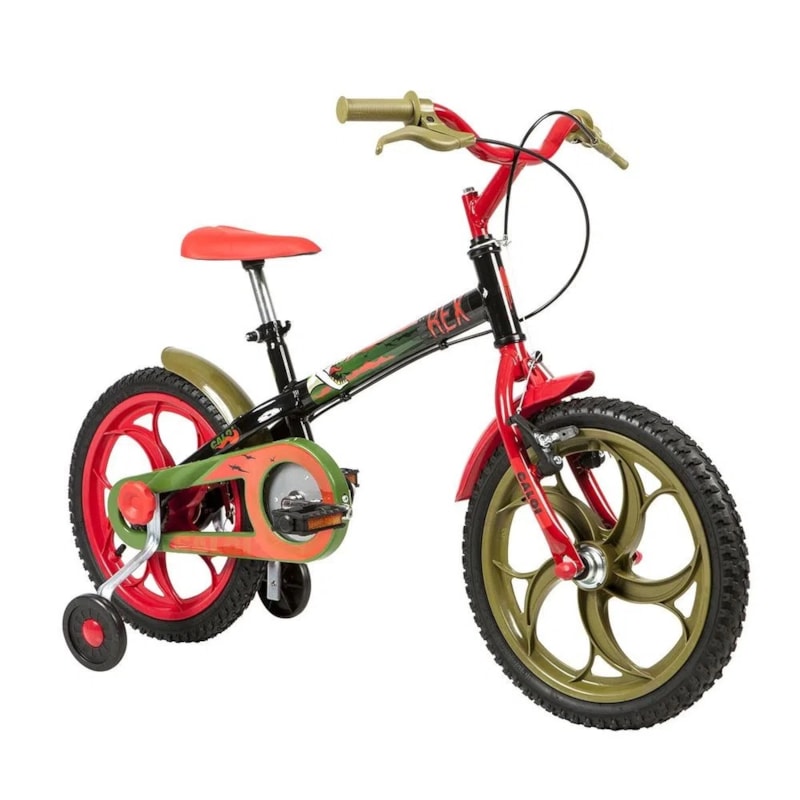BICICLETA INFANTIL CALOI POWER REX ARO 16