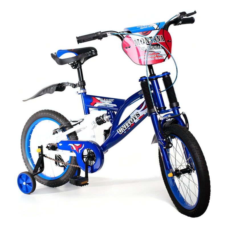 BICICLETA INFANTIL MONTANA AZUL ARO 20