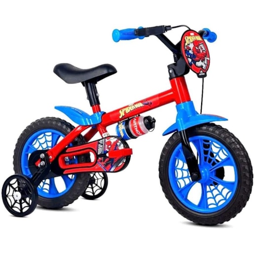 BICICLETA INFANTIL NATHOR ARO 12 SPIDER-MAN