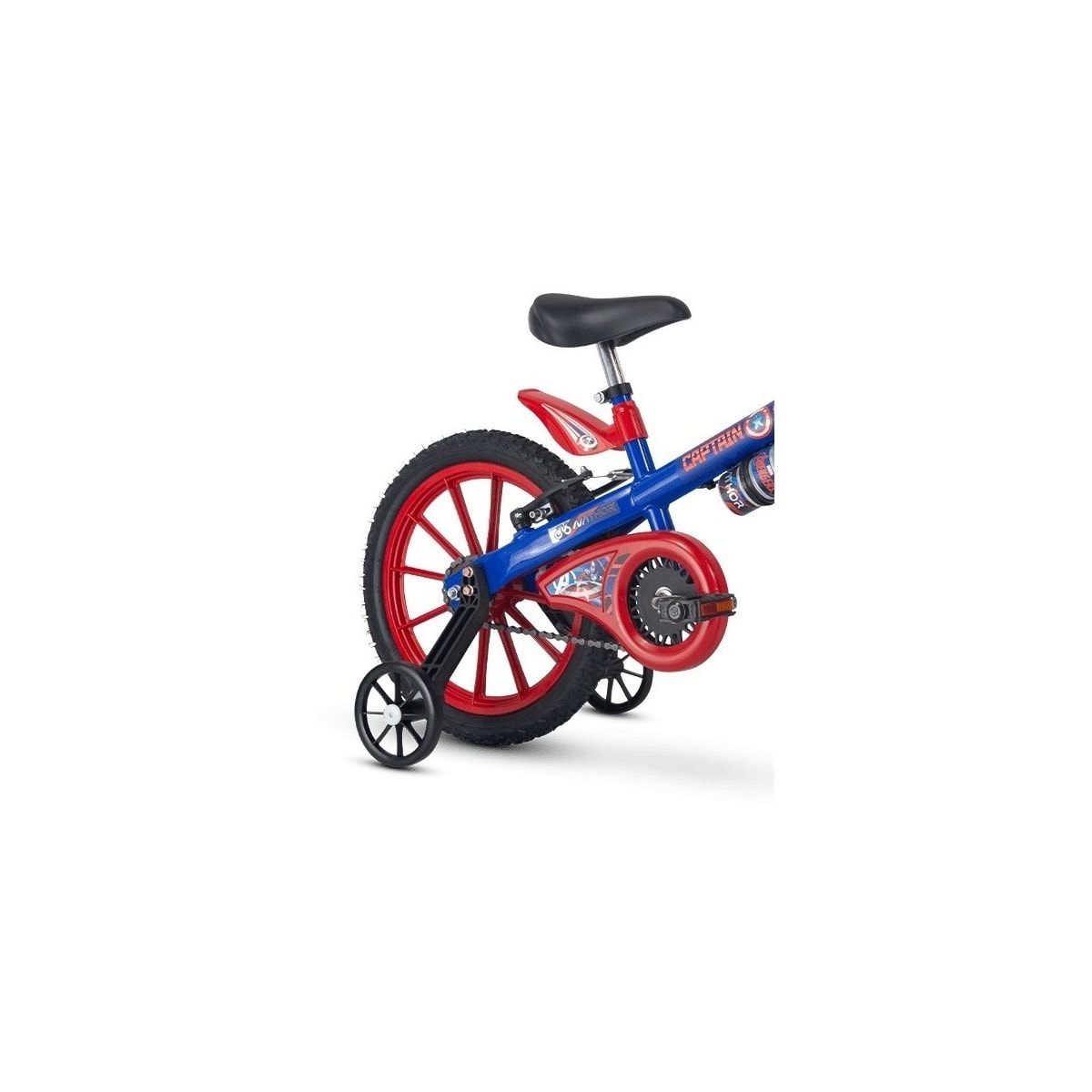 BICICLETA INFANTIL NATHOR CAPITÃO AMERICA ARO 16