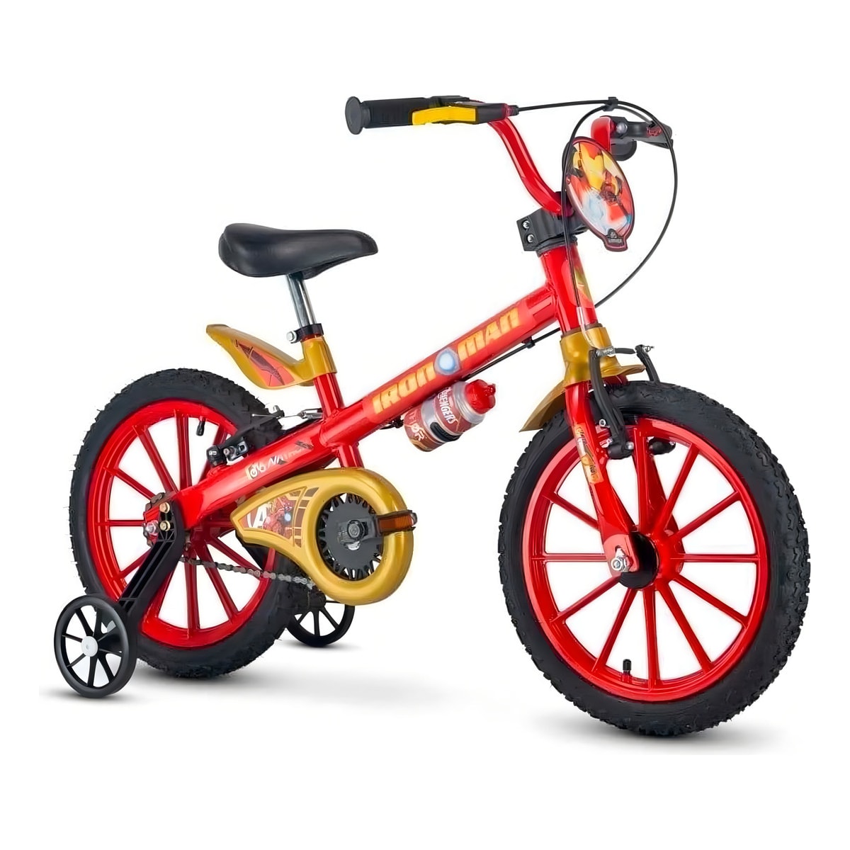 BICICLETA INFANTIL NATHOR HOMEM DE FERRO ARO 16