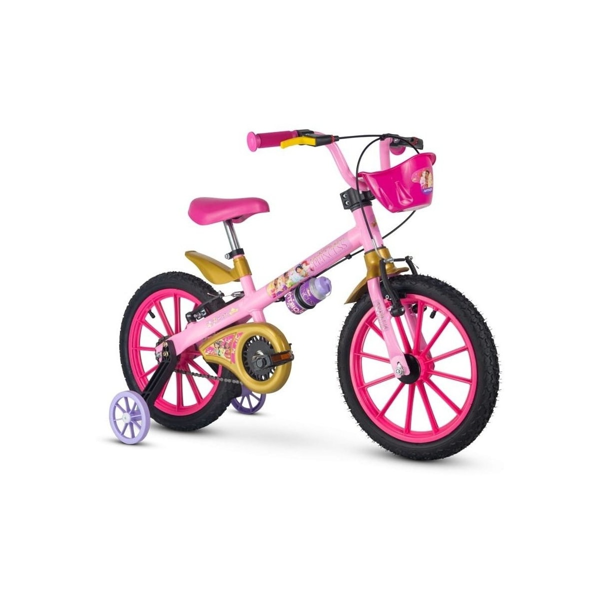 BICICLETA INFANTIL NATHOR PRINCESAS ARO 16
