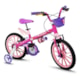 BICICLETA INFANTIL NATHOR TOP GIRLS ROSA ARO 16