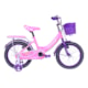 BICICLETA INFANTIL UNITOYS LOVE ROSA ARO 16