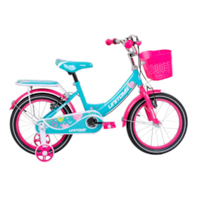 BICICLETA INFANTIL UNITOYS LOVE TIFFANY ARO 16