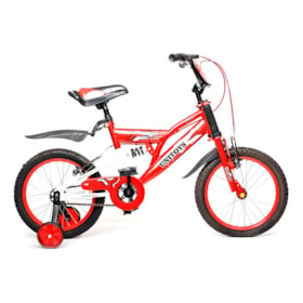 BICICLETA INFANTIL UNITOYS MONTANA VERMELHA ARO 20