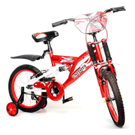 BICICLETA INFANTIL UNITOYS MONTANA VERMELHA ARO 20