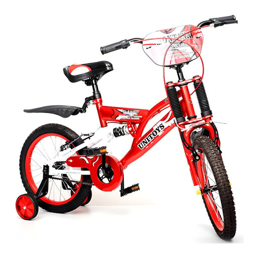 BICICLETA INFANTIL UNITOYS MONTANA VERMELHA ARO 20