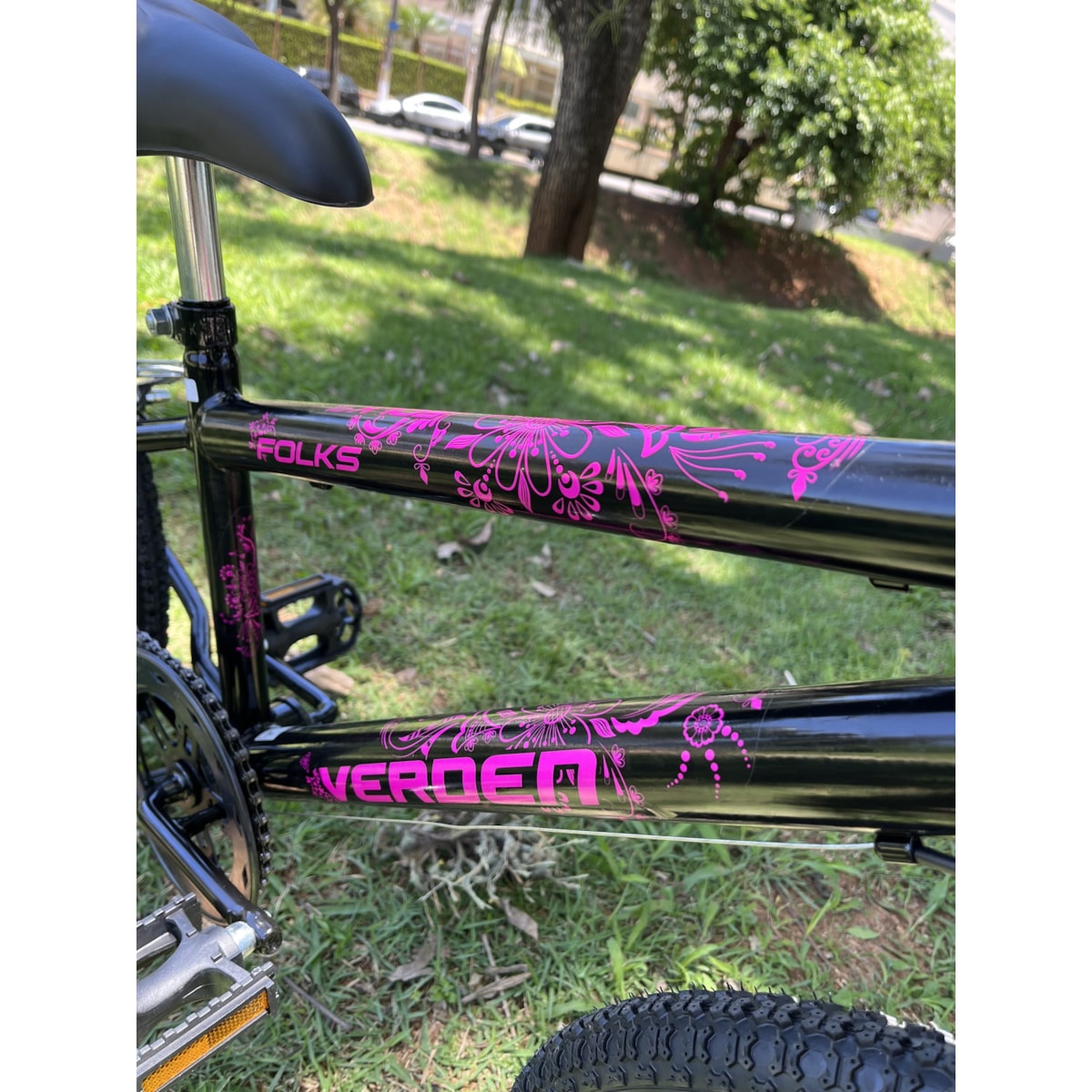 BICICLETA INFANTIL VERDEN FOLKS ARO 20