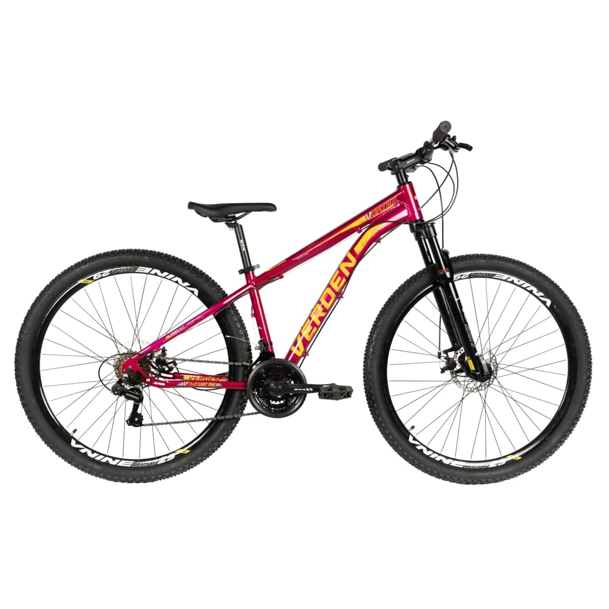 Bicicleta MTB Verden Vortex Two Aro 29 Shimano 21V Freio a Disco COR:ROSA;TAMANHO:P