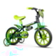 BICICLETA NATHOR ARO 12 BLACK 12 VERDE/PRETO