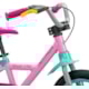 BICICLETA NATHOR  ARO14 FIRST PRO ROSA/VERDE
