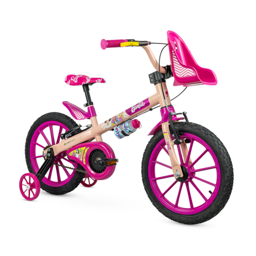BICICLETA NATHOR BARBIE ARO 16
