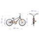 BICICLETA NATHOR HOT WHEELS ARO 20