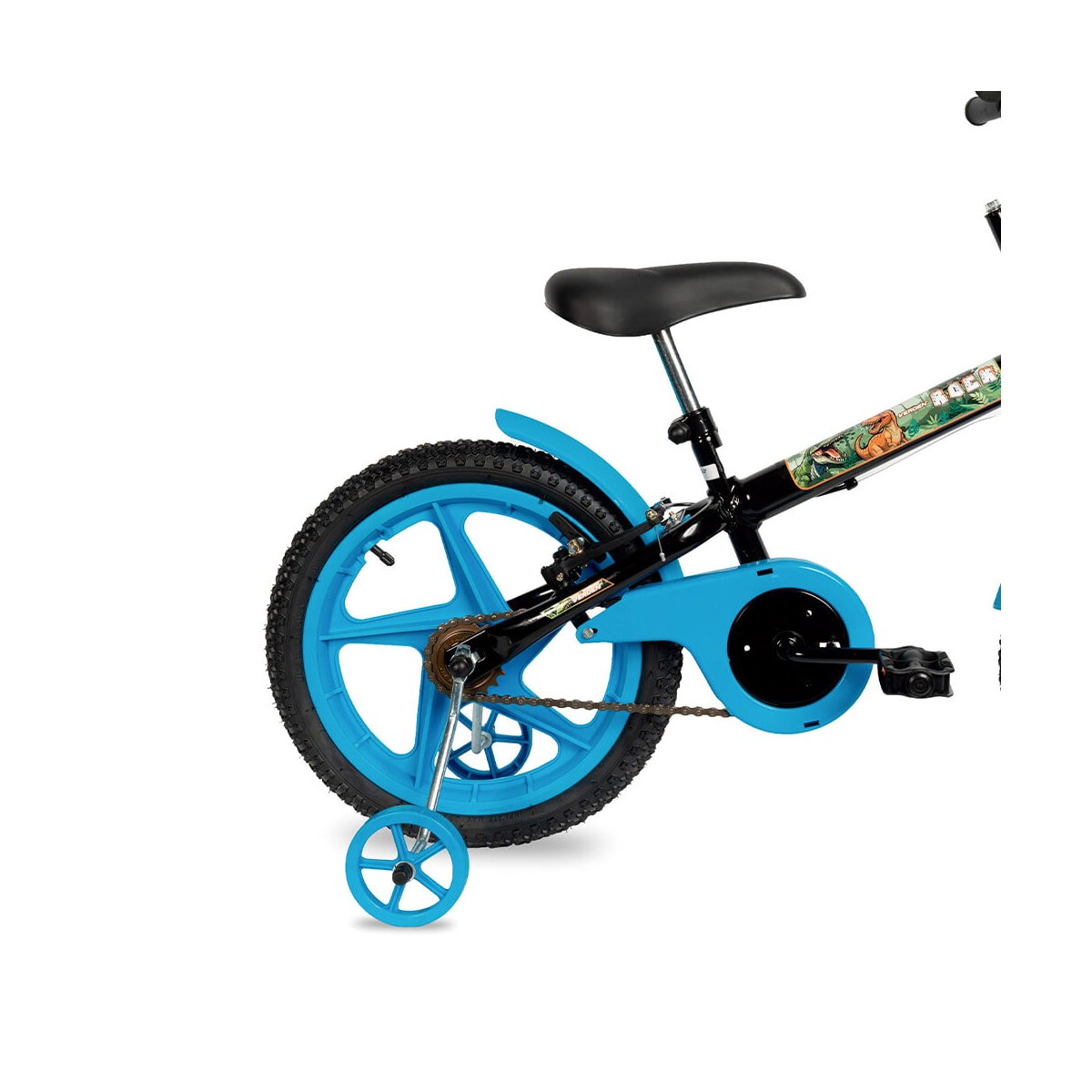 BICICLETA VERDEN ROCK  - ARO 16 PRETO/AZUL