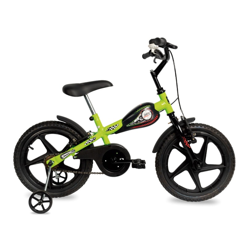 BICICLETA VERDEN VR 600 - ARO 16 VERDE NEON