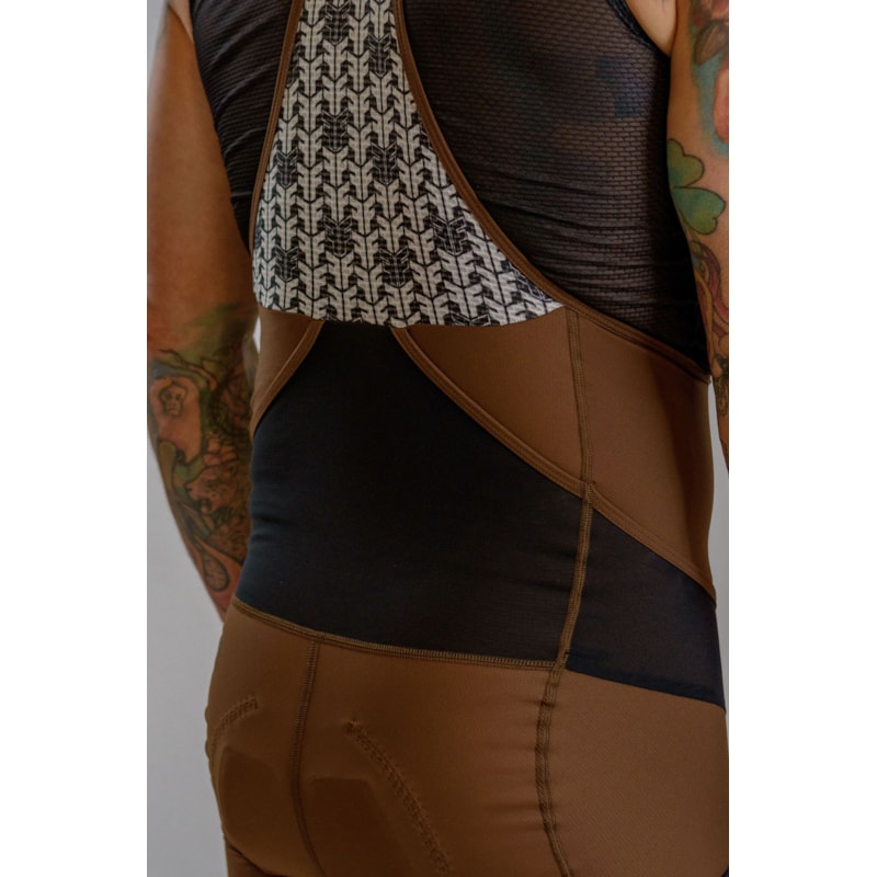 BRETELLE CICLISMO FREE FORCE ENDURANCE CARGO COFFE MASC