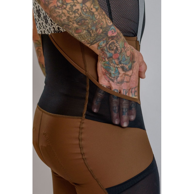 BRETELLE CICLISMO FREE FORCE ENDURANCE CARGO COFFE MASC