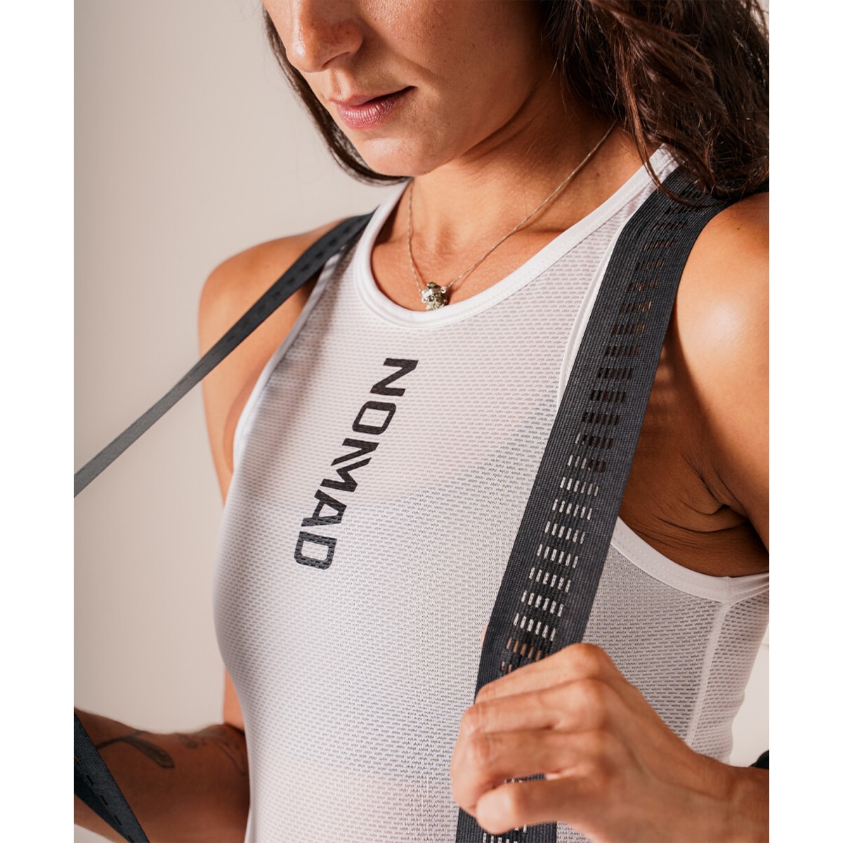 BRETELLE CICLISMO NOMAD RACING APEX FEMININO