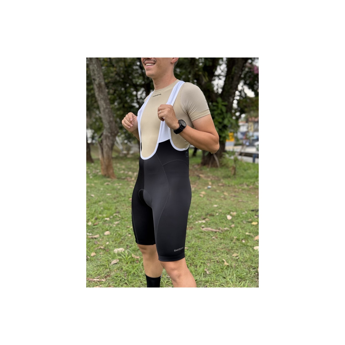 BRETELLE CICLISMO SHIMANO EVOLVE PERFORMANTE MASCULINO