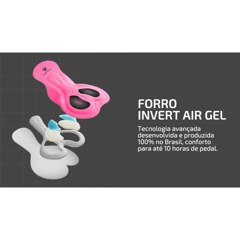 BRETELLE DE CICLISMO FREE FORCE PERFORMANCE FEMININO