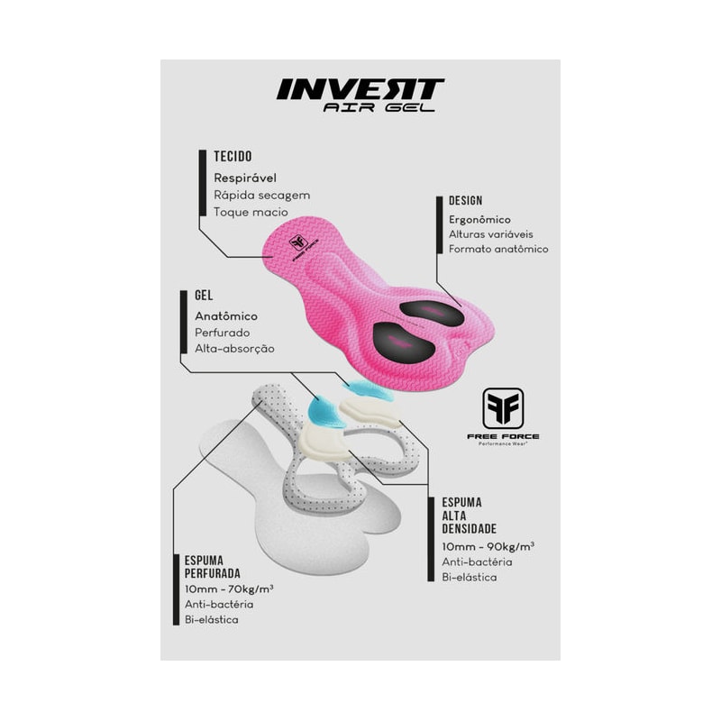 BRETELLE FREE FORCE TRAINING FEMININO MARROM