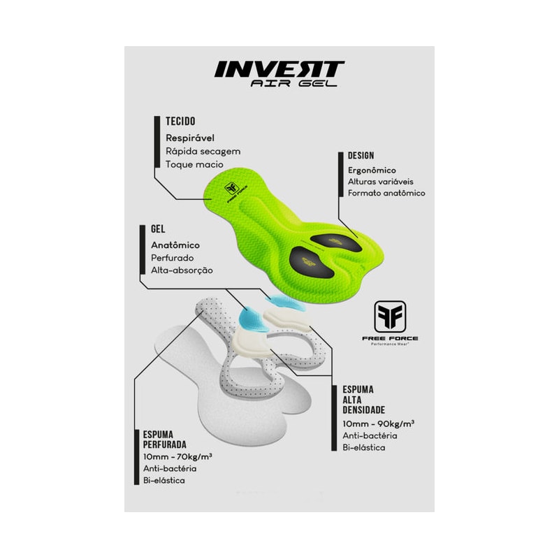 BRETELLE FREE FORCE TRAINING MASCULINO AZUL