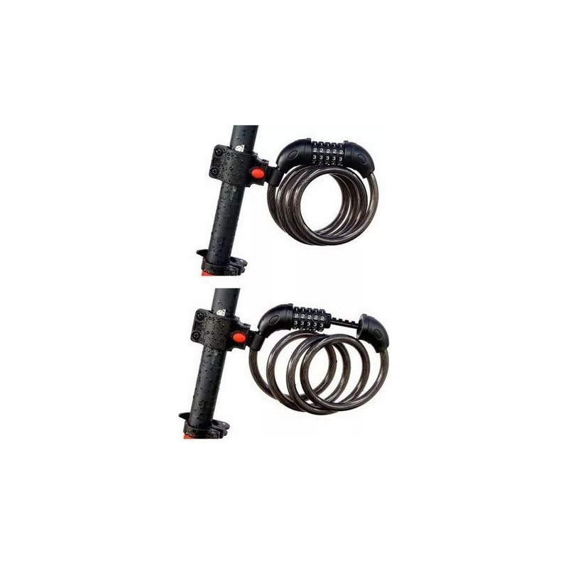 CADEADO ABSOLUTE 1,2MX12MM ESPIRAL COM SEGREDO