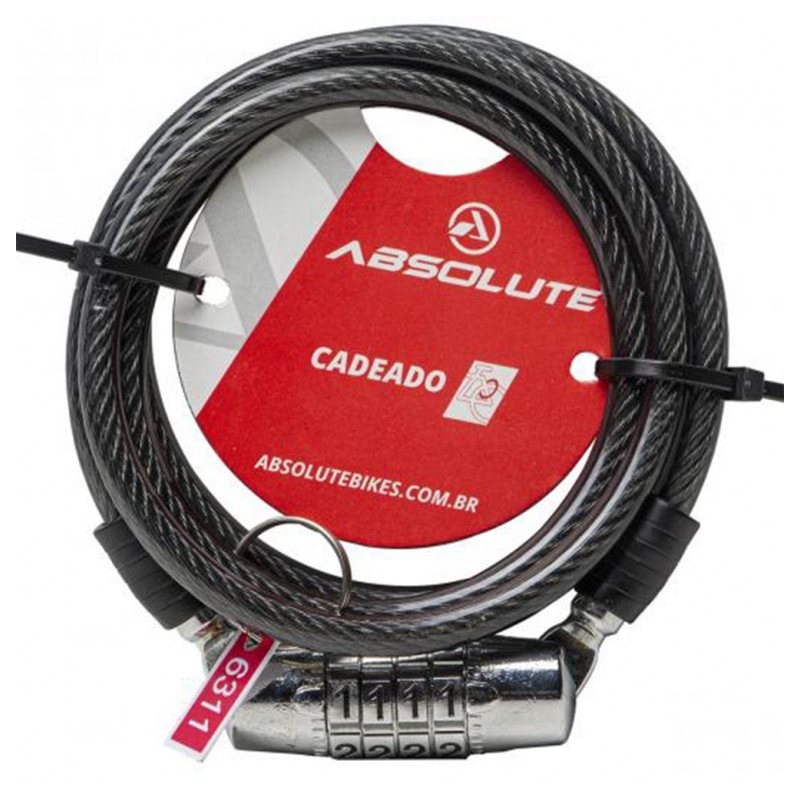 CADEADO ABSOLUTE 60CM X 6MM COM SEGREDO