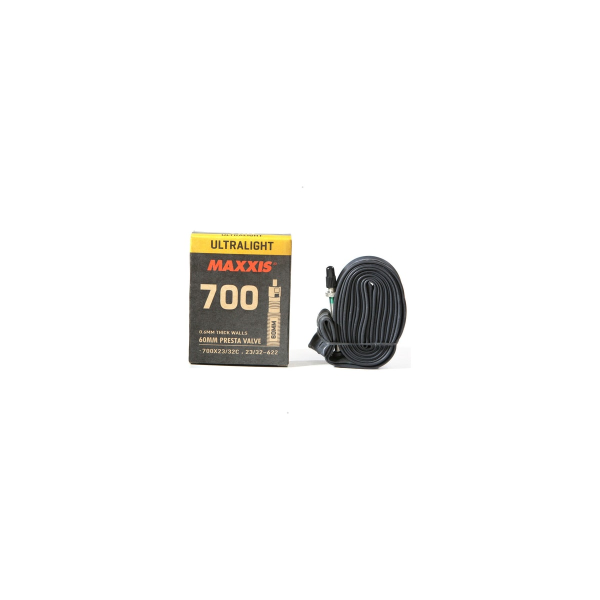 CAMARA 700X23/32 MAXXIS ULTRALIGHT PRESTA 60MM