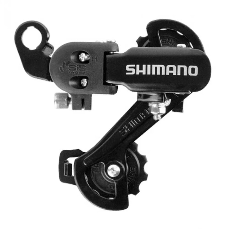 CAMBIO TRASEIRO SHIMANO TZ31 6/7V SEM GANCHEIRA