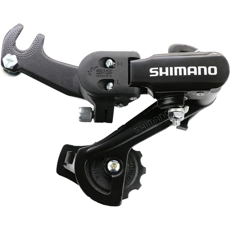 CAMBIO TRASEIRO SHIMANO TZ31-A 6/7V COM GANCHEIRA