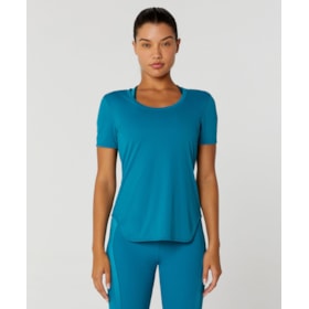 CAMISA ALTO GIRO ETERNA GOLA REDONDA ALONGADA FEMININA