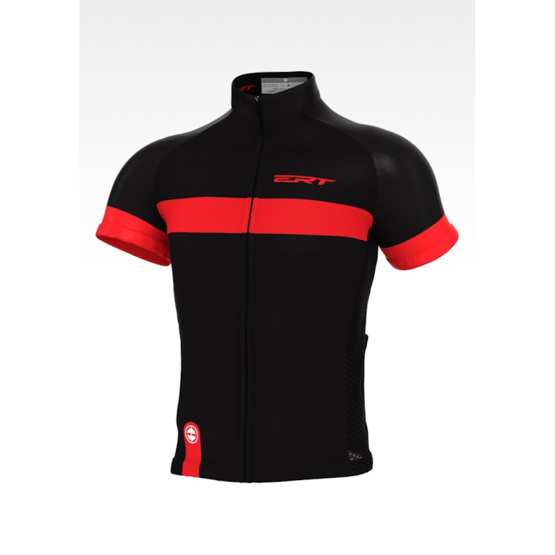 CAMISA CICLISMO ERT CLASSIC STRIP MANGA CURTA