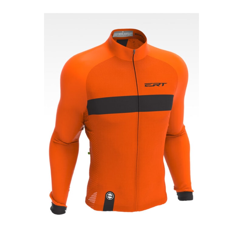 CAMISA CICLISMO ERT CLASSIC STRIP MANGA LONGA