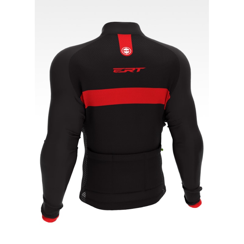 CAMISA CICLISMO ERT CLASSIC STRIP MANGA LONGA