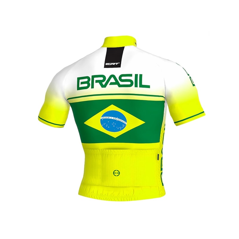 CAMISA CICLISMO ERT ELITE BRASIL MANGA CURTA