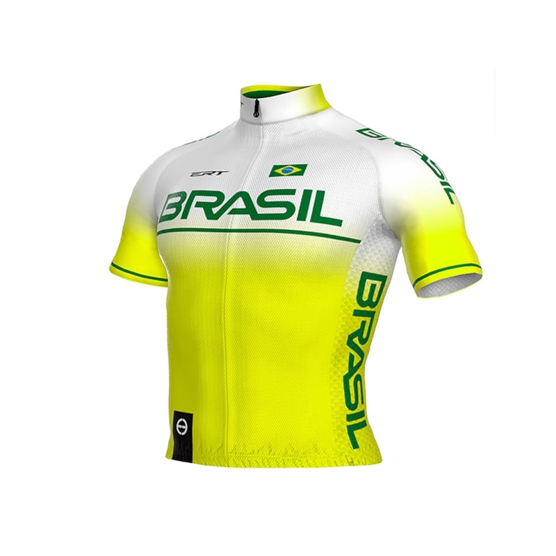CAMISA CICLISMO ERT ELITE BRASIL MANGA CURTA